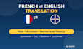 translate french to english or english to french documents