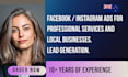 set up and manage facebook ads for a local business, professional services