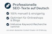 ich schreibe professionelle SEO texte auf deutsch