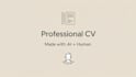 create a professional resume using ai and human touch
