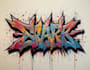 create a hand drawn graffiti and character design