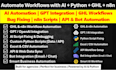 ai automate, n8n, gpt, ghl, python script, fix bugs