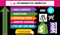 migrate ecwid godaddy etsy to craft cms wix to drupal, shopify to framer ghost