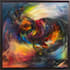 draw a digital abstract art illustration