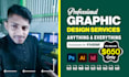 give monthly graphic design services