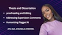 instantly format, proofread and edit thesis or dissertations