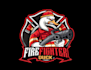 do make an modern custom firefighter logo