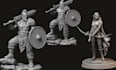 do stl repair custom modification 3d character modeling  stl fix for 3d printing
