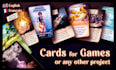 design cards for your game
