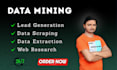web scraping, data mining, collection and extraction