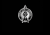 design viking strong guitar gods brand logo