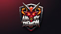 make amazing angry demon logo with creative concepts