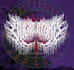 design death metal logo with texture and chrome effect