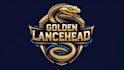 create awesome golden lancehead logo with new concepts