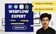 be your webflow expert, copy clone duplicate  website, redesign woocommerce