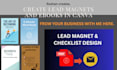 design professional lead magnets and ebooks in canva
