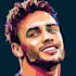 create a face into color vector art portrait