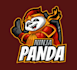 design modern panda mascot logo