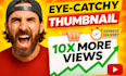 design attractive clickbait youtube thumbnail within 2 hours
