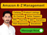 manage your amazon seller central tasks for a week