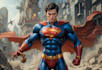 make a superhero character art