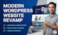 design a modern wordpress website or revamp your wordpress development