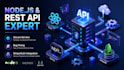 be your expert node js developer for secure rest API and integrations