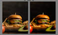 do high quality food photo editing in lightroom