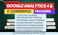 set up google analytics 4 ga4 ecommerce tracking via GTM