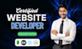 build website, website development, full stack developer, front end developer