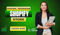 build shopify store and dropshipping store with expart shopify design