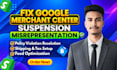 fix google merchant center misrepresentation and suspension