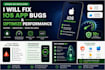 fix bugs in iphone app using swiftui and xcode