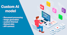 create a custom ai model or chatbot for your website