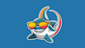 do creative shark mascot logo in 1 day