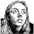 draw a custom portrait in linocut style