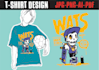create unique and great custom t shirt designs