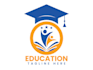 make a creative unique education logo