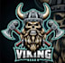 design mascot skull viking head logo