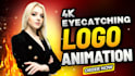 do animated logo animation and intro outro video
