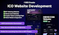 do ico, nft minting website, meme coin cryptocurrency website token landing page