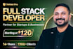 be full stack web developer custom ai website development full stack developer
