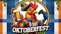 make oktoberfest chicken logo with source file in 12 hours