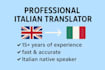 translate english to italian