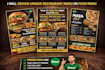 do menu design, digital menu, digital screen or menu board