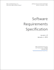write software requirements specification srs, use cases, and software