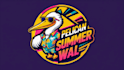 do amazing pelican summer logo with free source file