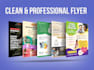 design a clean and simple professional flyer