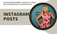 create instagram posts to increase engagement and visibility