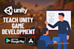 teach you game development with unity3d